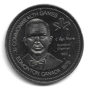 1978 Edmonton Commonwealth Games Commemorative Medal (b862-16)